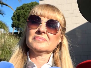 Cayetana Guill&eacute;n Cuervo en el velatorio de Gemma Cuervo