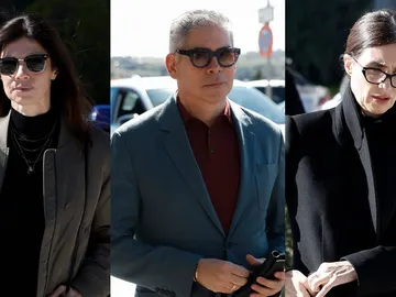 Maribel Verdú, Boris Izaguirre y Paz Vega, en el velatorio de Gemma Cuervo Maribel Verdú, Boris Izaguirre y Paz Vega, en el velatorio de Gemma Cuervo