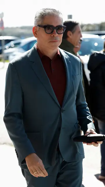 Boris Izaguirre en el último adiós a Gemma Cuevo Boris Izaguirre en el último adiós a Gemma Cuevo