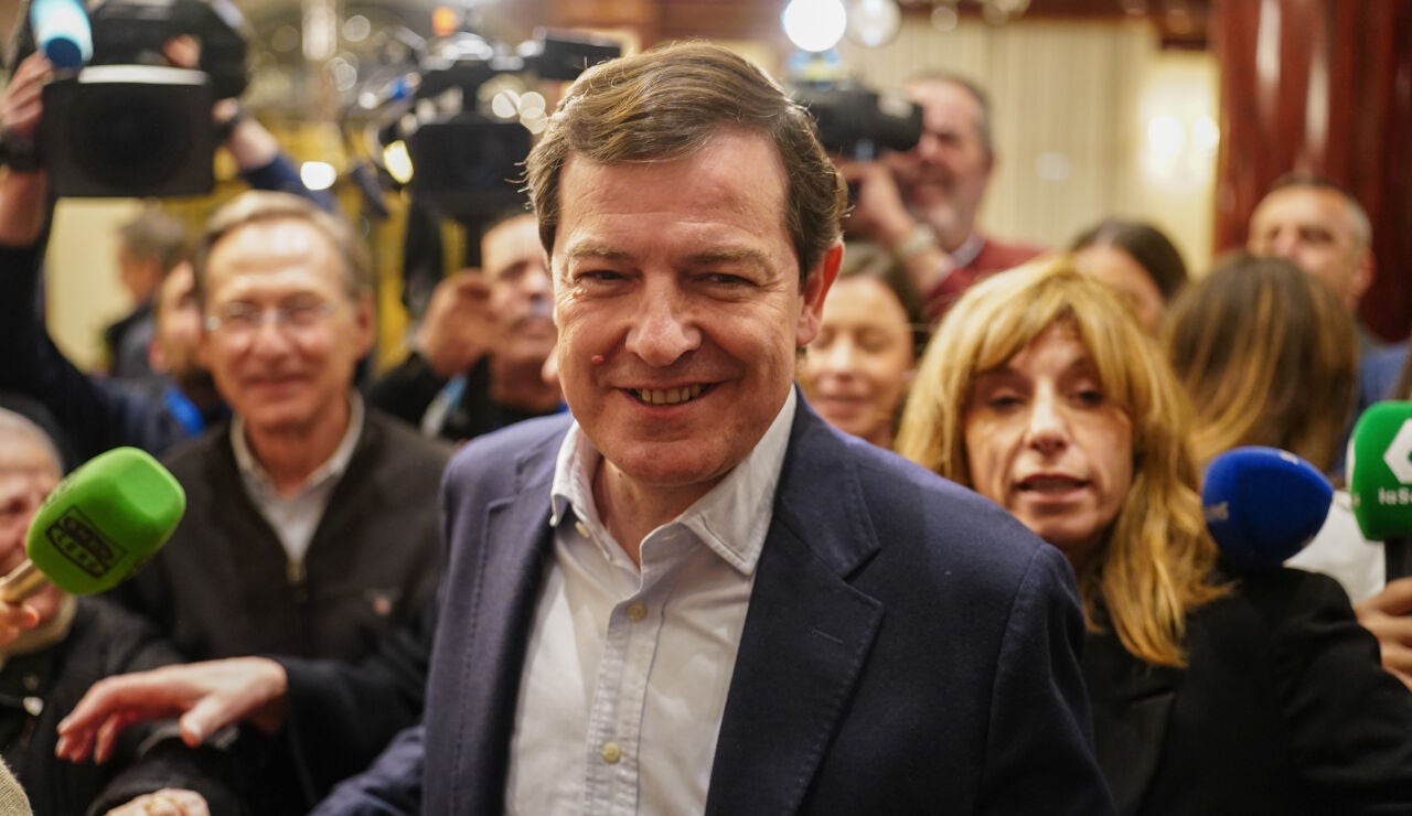 El candidato del PP a la reelecci&oacute;n como presidente en la Junta de Castilla y Le&oacute;n, Alfonso Fern&aacute;ndez Ma&ntilde;ueco