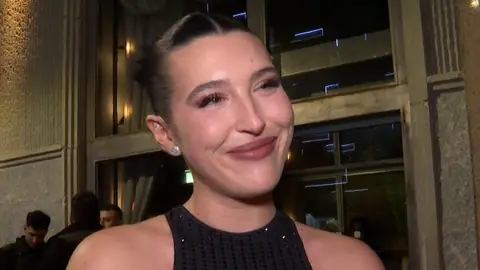 Alba Díaz en el cumpleaños de su madre Alba Díaz en el cumpleaños de su madre