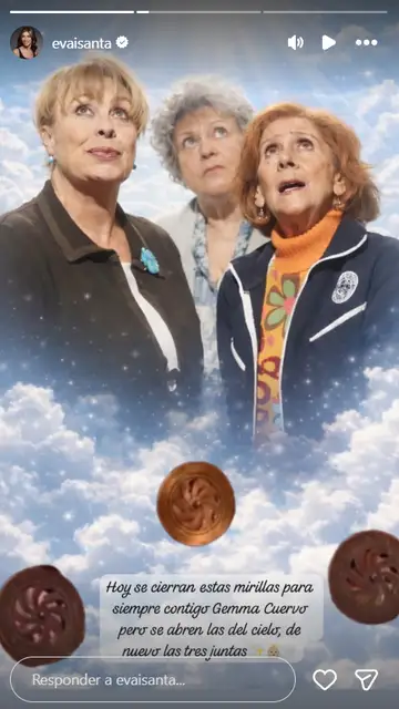 La despedida de Eva Isanta a Gemma Cuervo La despedida de Eva Isanta a Gemma Cuervo