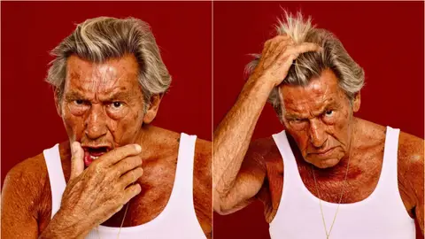 Andrés García, modelo internacional a los 94 años Andrés García, modelo internacional a los 94 años