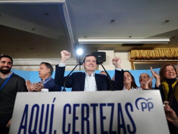 El candidato del PP a la reelecci&oacute;n como presidente en la Junta de Castilla y Le&oacute;n, Alfonso Fern&aacute;ndez Ma&ntilde;ueco