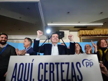 El candidato del PP a la reelección como presidente en la Junta de Castilla y León, Alfonso Fernández Mañueco El candidato del PP a la reelección como presidente en la Junta de Castilla y León, Alfonso Fernández Mañueco