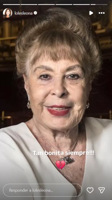 La despedida de Loles León a Gemma Cuervo