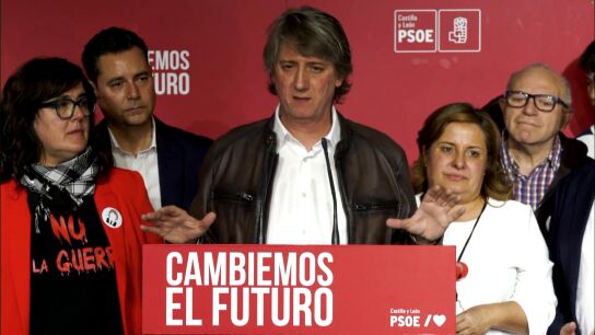 Carlos Mart&iacute;nez, candidato del PSOE en las elecciones de Castilla y Le&oacute;n: "Habr&aacute; partido de vuelta"