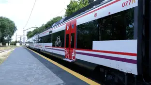 Imagen de archivo de un tren de Renfe Imagen de archivo de un tren de Renfe