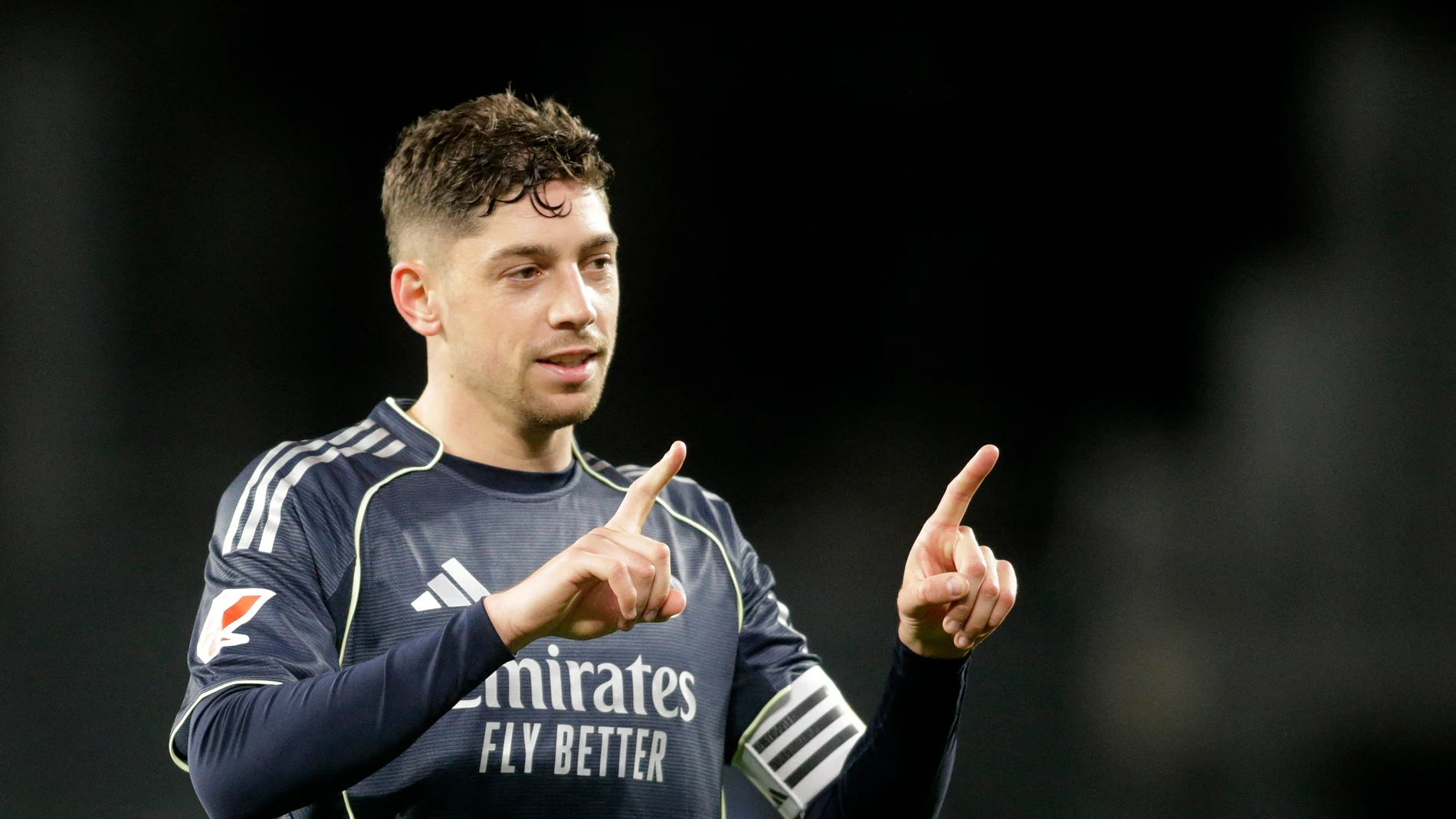 Fede Valverde en el partido de Balaídos Fede Valverde en el partido de Balaídos