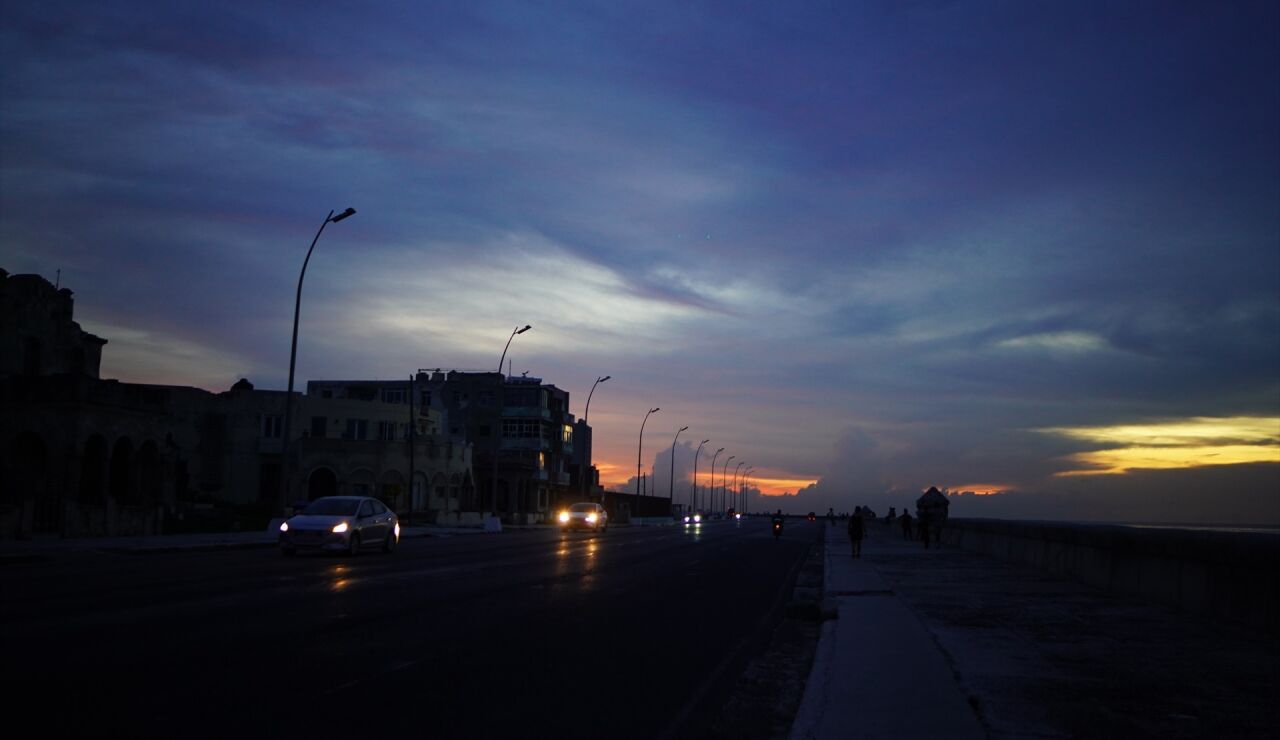 Apag&oacute;n total en Cuba