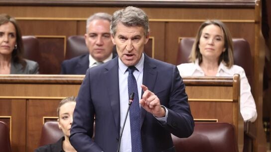 Alberto N&uacute;&ntilde;ez Feij&oacute;o en el Congreso de los Diputados 