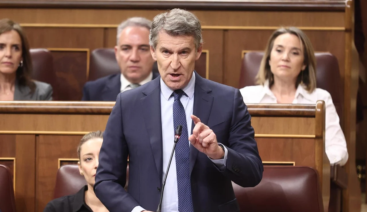Alberto Núñez Feijóo en el Congreso de los Diputados