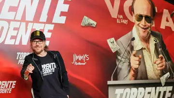 Santiago Segura en la premiere de Torrente, presidente Santiago Segura en la premiere de Torrente, presidente