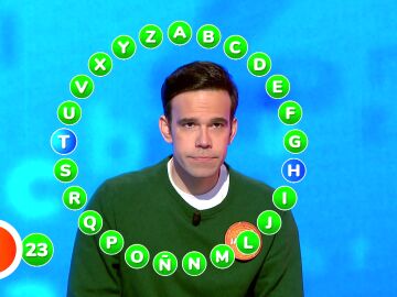 Alejandro da v&iacute;a libre a Javier para que luche por el bote: &iexcl;a s&oacute;lo dos letras en El Rosco!