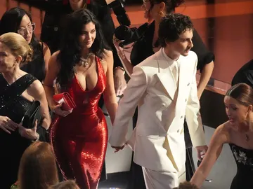 Timothée Chalamet y Kylie Jenner en la gala de Los Oscar 2026 Timothée Chalamet y Kylie Jenner en la gala de Los Oscar 2026