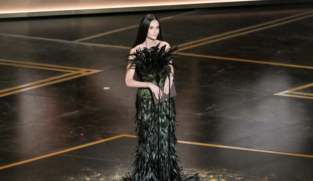 Demi Moore en la gala de los premios Oscar 2026