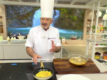 Argui&ntilde;ano confiesa el truco del platillo: "As&iacute; no hay que arriesgar tanto"