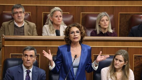 Mar&iacute;a Jes&uacute;s Montero, en el Congreso