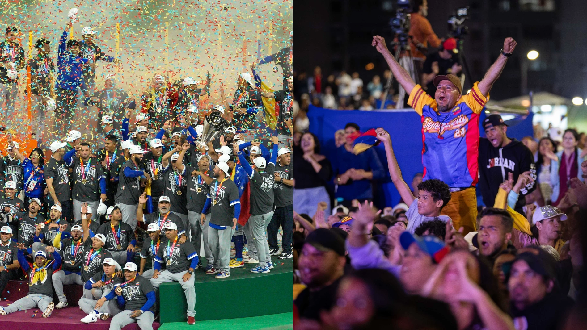 Venezuela, campeona del mundo de béisbol ante Estados Unidos Venezuela, campeona del mundo de béisbol ante Estados Unidos