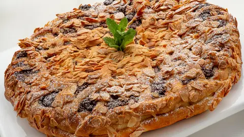 Tarta franchipán de cacao Tarta franchipán de cacao