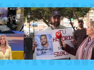 Imagen del hermano del joven fallecido en Torremolinos