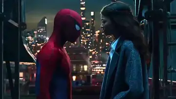 Tom Holland y Zendaya como SpiderMan y MJ Tom Holland y Zendaya como SpiderMan y MJ