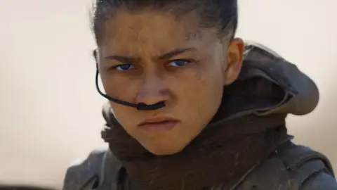 Zendaya en Dune Parte tres Zendaya en Dune Parte tres