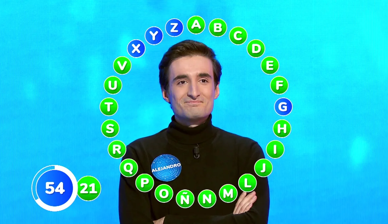 ¡Turno de Alejandro con 15 aciertos! Jugadón en un Rosco con un final inesperado: “¿Has quedado?”