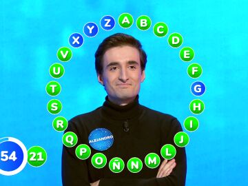 &iexcl;Turno de Alejandro con 15 aciertos! Jugad&oacute;n en un Rosco con un final inesperado: &ldquo;&iquest;Has quedado?&rdquo;