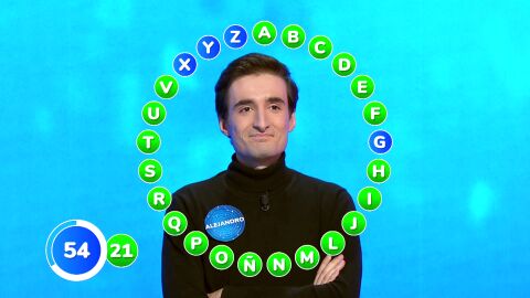 &iexcl;Turno de Alejandro con 15 aciertos! Jugad&oacute;n en un Rosco con un final inesperado: &ldquo;&iquest;Has quedado?&rdquo;