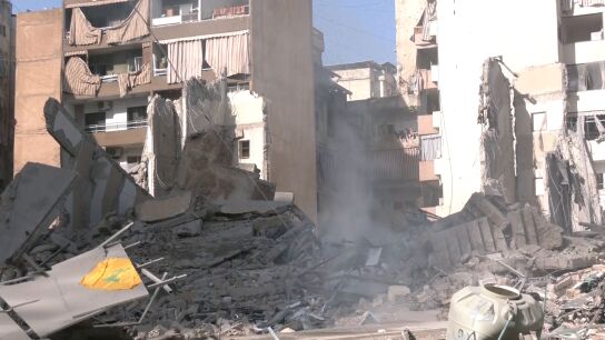 Colapso de un edificio en Beirut