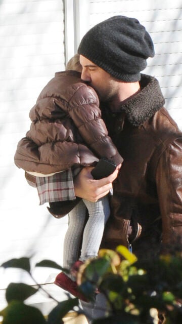 David Bisbal con su hija