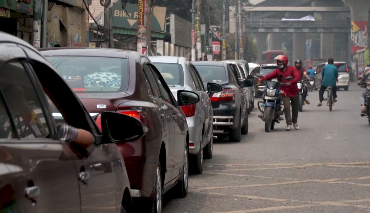Imagen de las calles de Sri Lanka