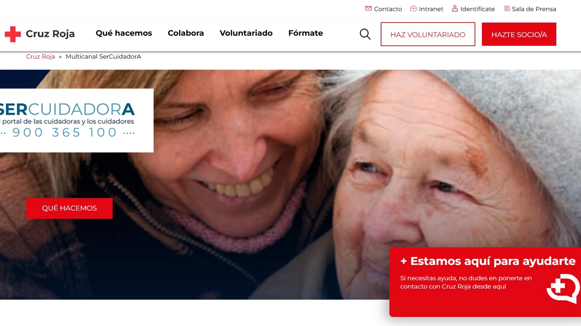 Así funciona 'Multicanal SerCuidadorA' Así funciona 'Multicanal SerCuidadorA'