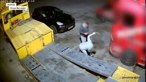 Robo en la gasolinera