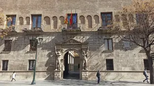 Palacio de los Luna de Zaragoza, sede del Tribunal Superior de Justicia de Aragón (TSJA), de la Fiscalía Superior y de la Secretaría del Gobierno. Palacio de los Luna de Zaragoza, sede del Tribunal Superior de Justicia de Aragón (TSJA), de la Fiscalía Superior y de la Secretaría del Gobierno.