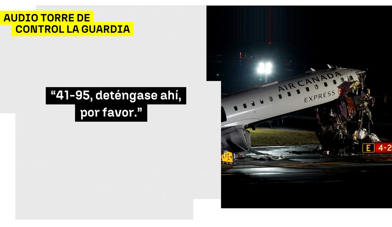 Audios de la torre de control