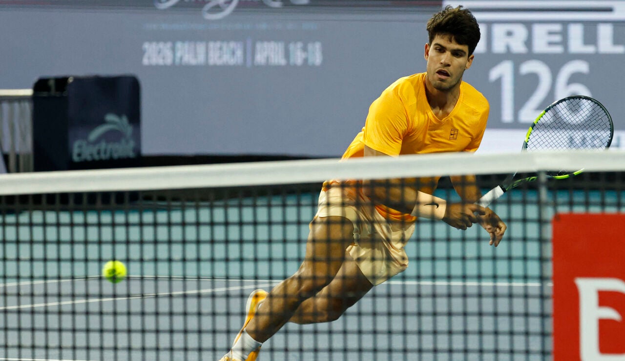Alcaraz en el Masters de Miami 2026