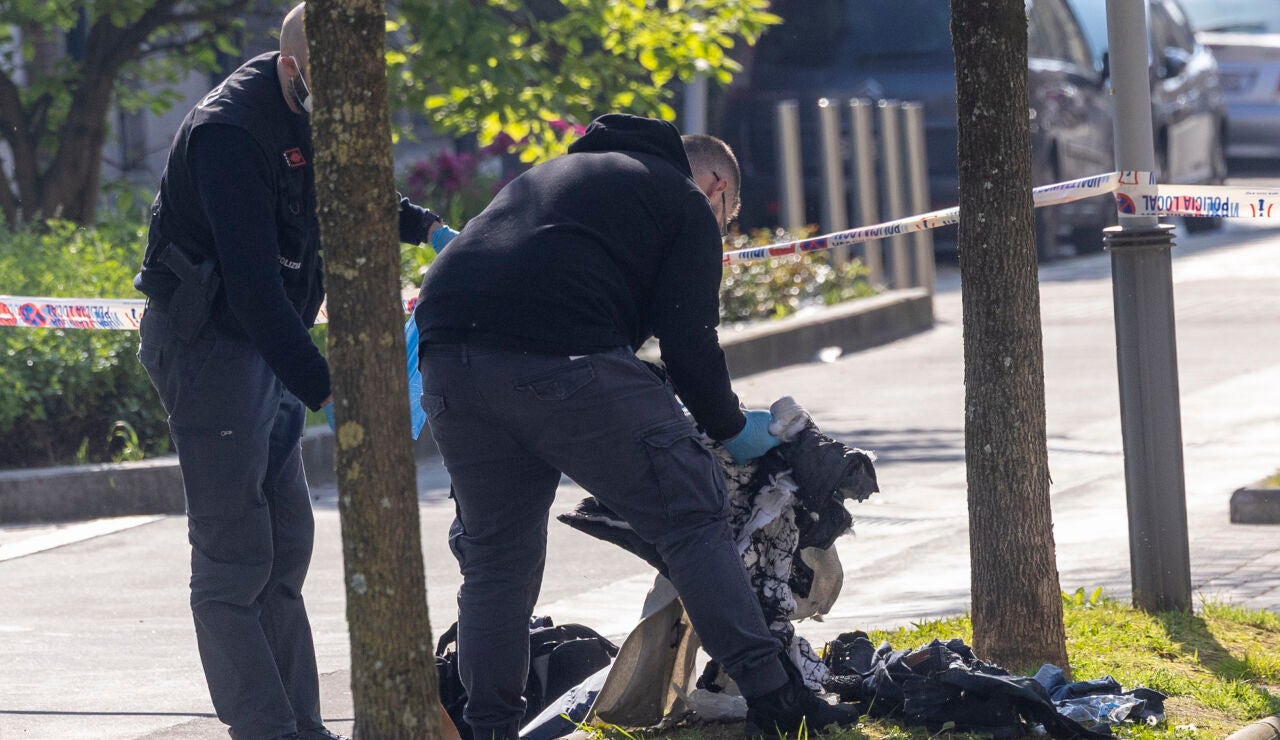 Imagen del incendio en Ir&uacute;n