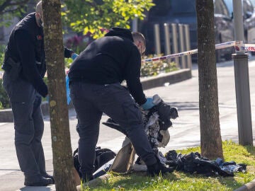 Imagen del incendio en Ir&uacute;n