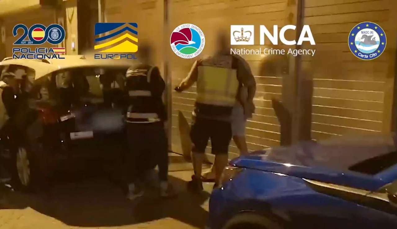 Las imágenes de su detención