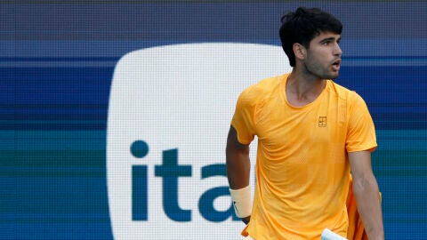 Carlos Alcaraz en el Masters de Miami 2026