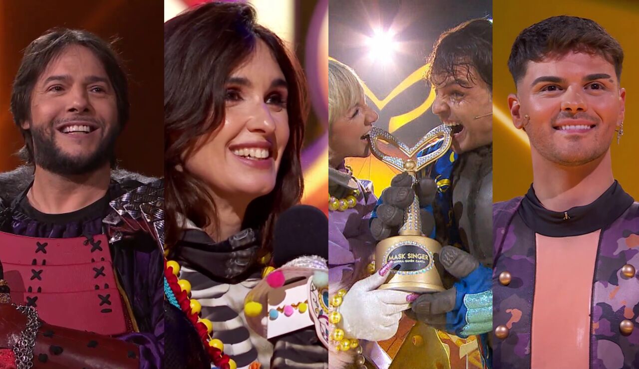 Una actriz, un bailaor, dos cantantes y un futbolista: estos han sido todos los ganadores de Mask Singer
