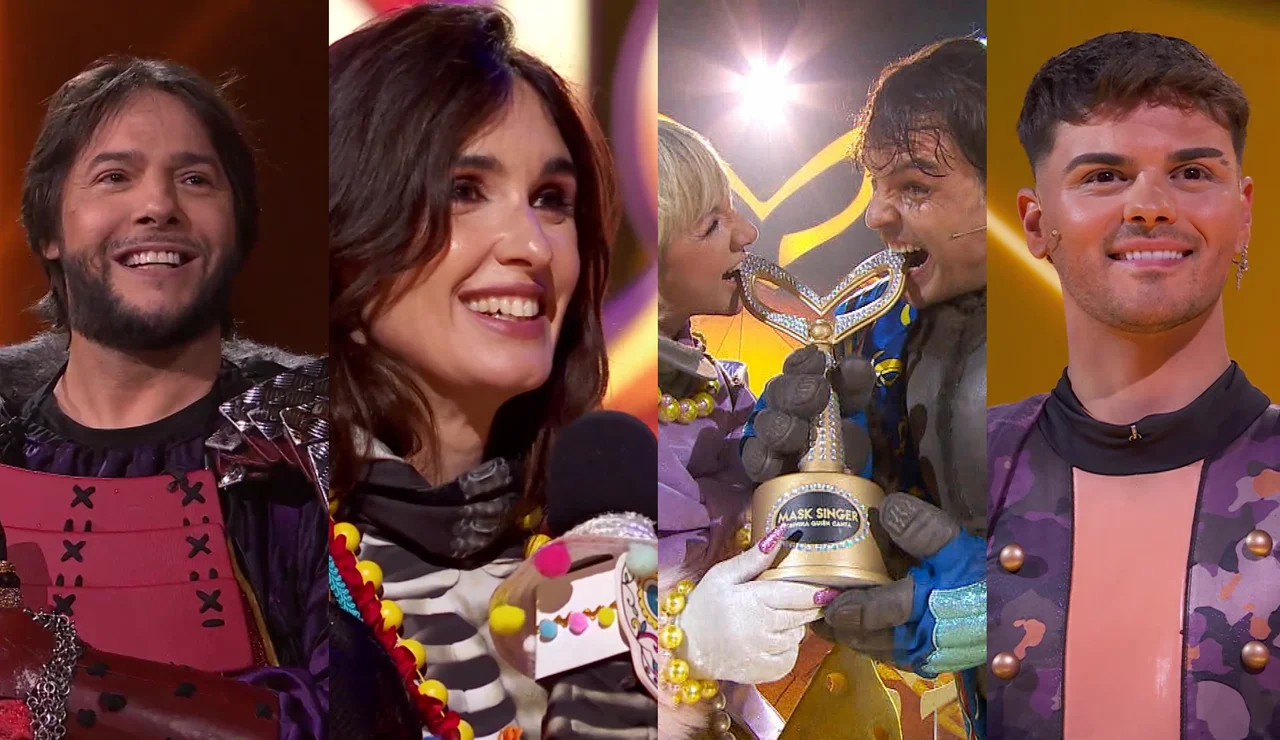 Una actriz, un bailaor, dos cantantes y un futbolista: estos han sido todos los ganadores de Mask Singer
