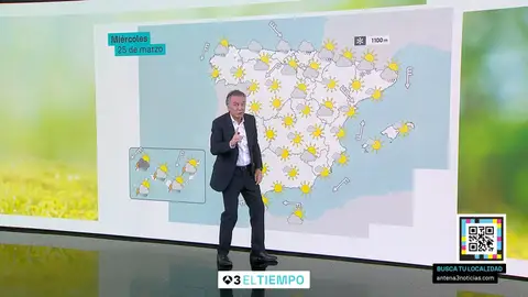 Roberto Brasero avisa: "Un ambiente más frío en la mitad norte y menos caluroso en el resto" Roberto Brasero avisa: "Un ambiente más frío en la mitad norte y menos caluroso en el resto"