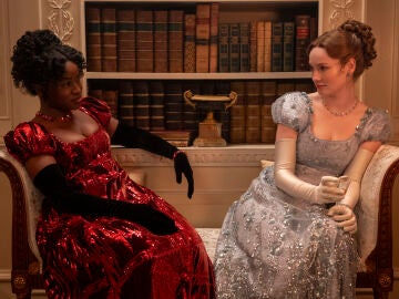 Masali Baduza como Michaela y Hannah Dodd como Francesca Bridgerton