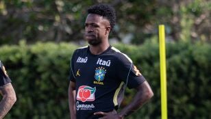 Vin&iacute;cius, concentrado con la selecci&oacute;n brasile&ntilde;a en Orlando