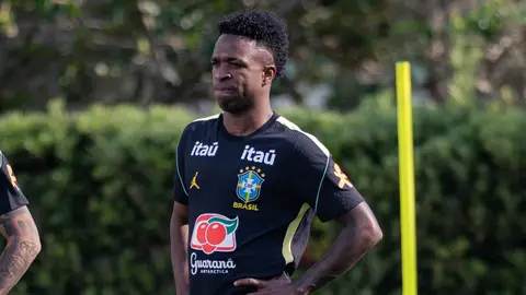 Vinícius, concentrado con la selección brasileña en Orlando Vinícius, concentrado con la selección brasileña en Orlando