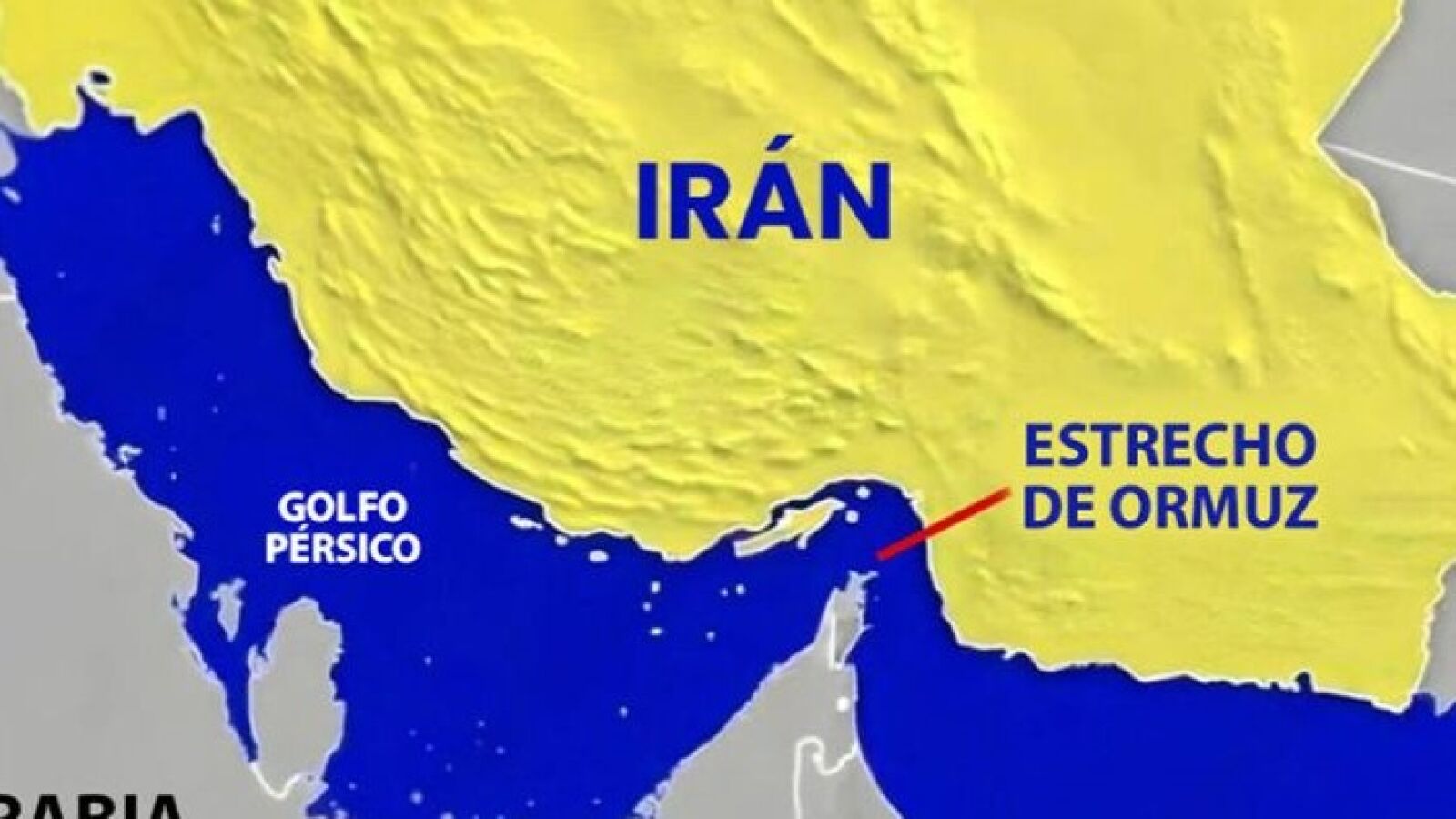 Irán permite el paso de barcos españoles por el Estrecho de Ormuz