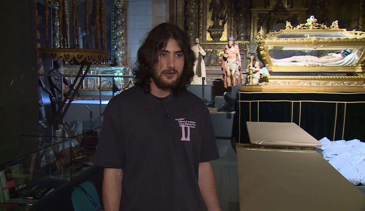 El 'Mess&iacute;as' de Balmaseda: el futbolista que interpreta a Jesucristo